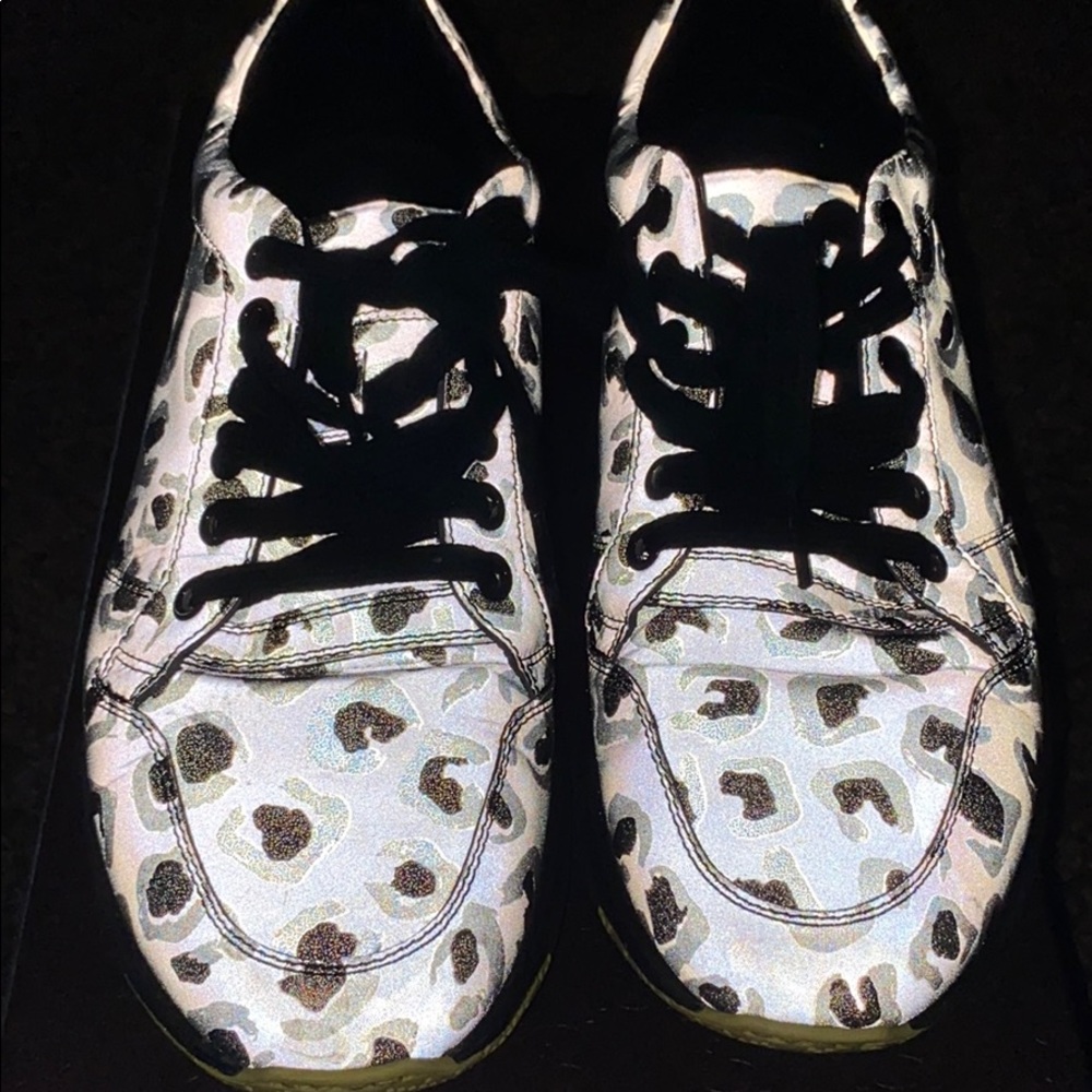 Gucci reflective sneakers